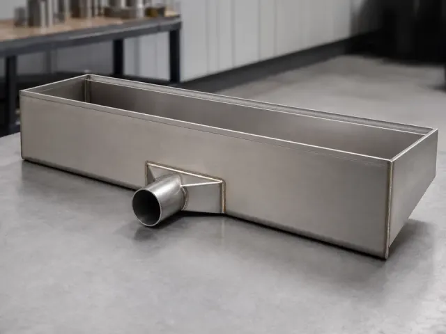 Canalette personalizzate in acciaio inox