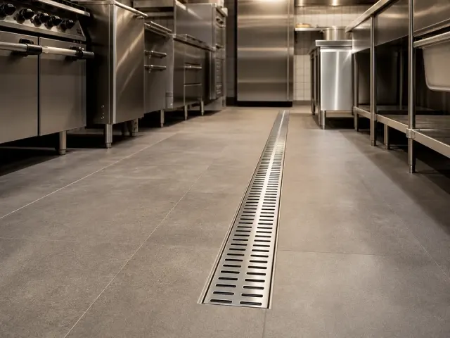 Canalette in acciaio inox per HORECA