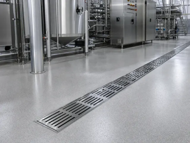 Canalette industriali in acciaio inox