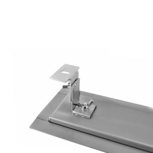 Canalina doccia con griglia Chaos, in acciaio inox, 80 cm - Iperinox