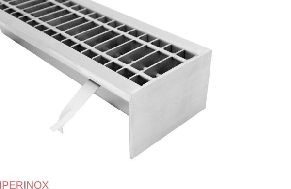 Canali grigliati ladder in acciaio inox S150-S800 - Iperinox