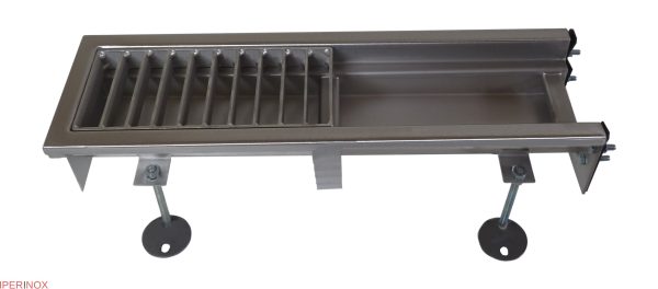 Canali grigliati ladder in acciaio inox S150-S800 - Iperinox