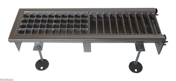 Canali grigliati ladder in acciaio inox S150-S800 - Iperinox