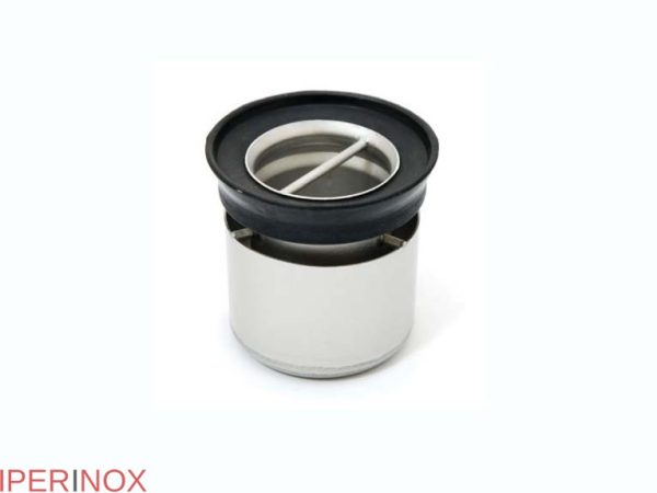 Chiusino a griglia telescopico profi 250×250 mm scarico laterale in acciaio inox - Iperinox
