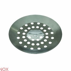 Chiusino a griglia telescopico profi 250×250 mm scarico laterale in acciaio inox - Iperinox